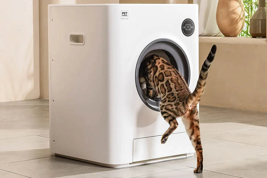 robot cat litter boxes