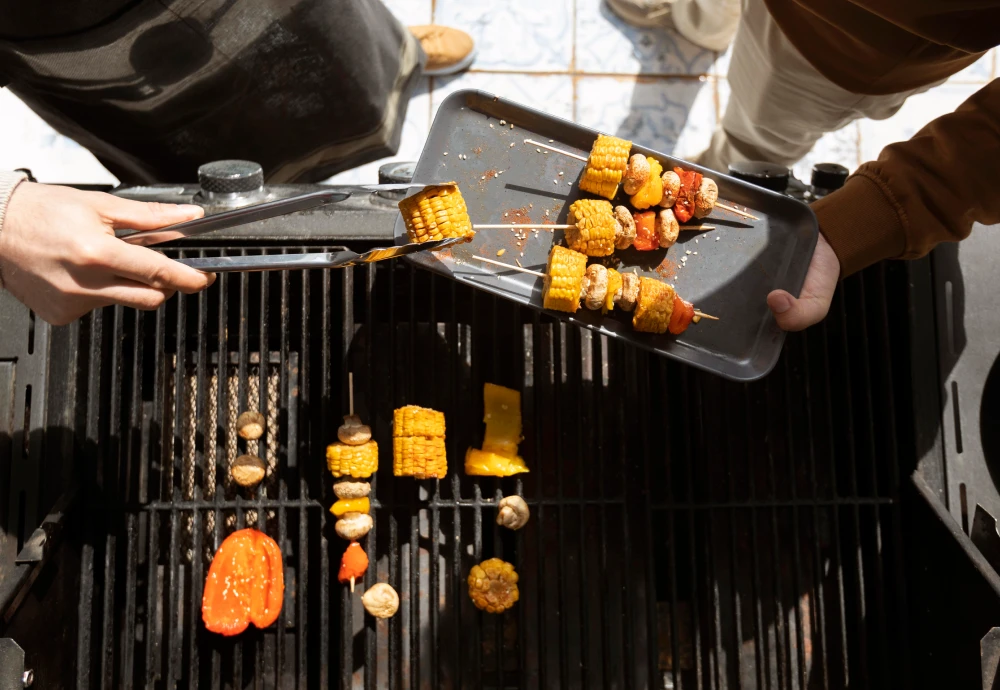 electric barbecue grill outdoor