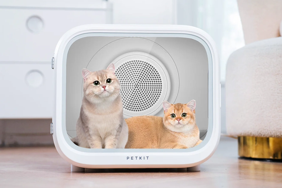 home run pet drying box