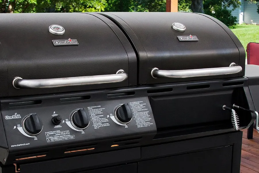 outdoor electric barbecue grill