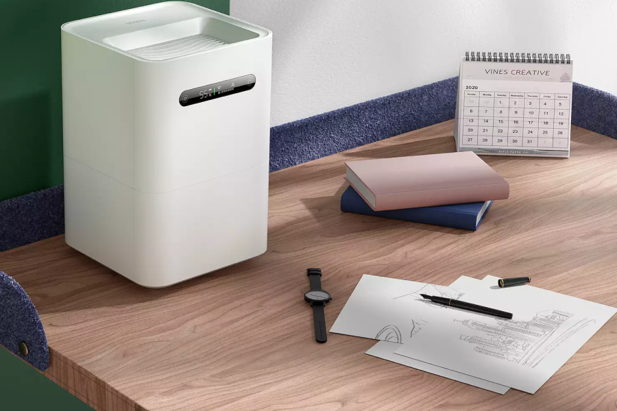 smart sensing digital ultrasonic humidifier